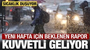 Kuvvetli geliyor! Meteoroloji'den yeni hafta için son dakika uyarısı