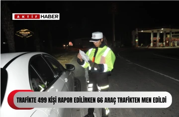  Lefkoşa ve İskele Polis Müdürlükleri’nin sorumluluk alanlarında asayiş ve trafik denetimleri