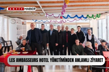 Les Ambassadeurs Hotel yönetiminden anlamlı ziyaret...