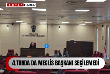 Meclis Divan Başkanlığı 4.turda da meclis başkanı seçilemedi