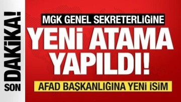 MGK Genel Sekreterliğine Okay Memiş atandı!