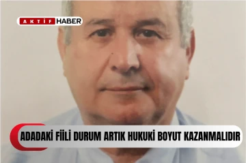  Milli Mücadele Vakfı Başkanı Gülbahar: &quot;Erdoğan'ın KKTC'nin resmen tanınması yönündeki çağrısı kararlılıkla sürdürülmeli&quot;