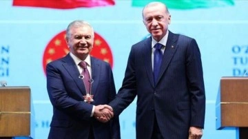 Mirziyoyev, Cumhurbaşkanı Erdoğan'ın doğum gününü kutladı