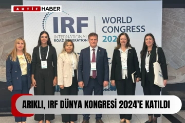  Arıklı, IRF Dünya Kongresi 2024'e katıldı