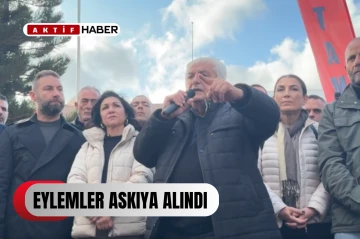 EYLEMLER ASKIYA ALINDI...