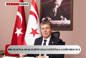 ''MESLEĞİNİZİN KUTSALLIĞINI HER ZAMAN YÜREĞİNİZDE HİSSEDEREK YÜRÜDĞÜNÜZ BU YOLDA,SİZLERE BAŞARILAR DİLİYORUM.''