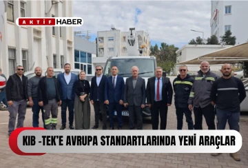  KIB-TEK'e Avrupa standartlarında yeni araç takviyesi...