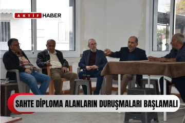  Özersay: “Sahte diploma alanların duruşmaları başlamalı”