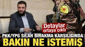 PKK/YPG silah bırakma karşılığında bakın ne istemiş! Detaylar ortaya çıktı