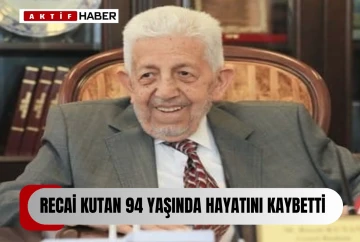 Recai Kutan hayatını kaybetti Saadet Partisi Kurucu Genel Başkanı Recai Kutan, 94 yaşında yaşamını yitirdi.