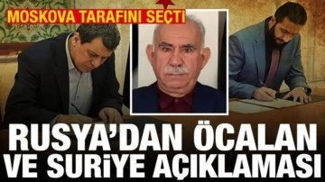 Rusya'dan Öcalan'ın çağrısına ve Suriye-SDG anlaşmasına dair açıklama