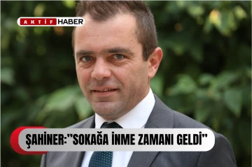  Şahiner narenciye sektörünün varoluş mücadelesi verdiğini söyledi...