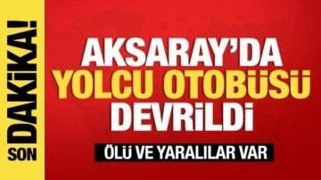 Son dakika: Yolcu otobüsü devrildi! Çok sayıda ölü ve yaralı