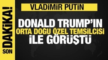 Son dakika... Putin, Trump'ın Orta Doğu Özel Temsilcisi ile görüştü