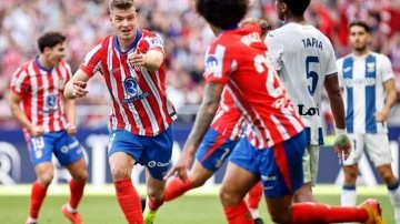 Sörloth şov yaptı! Atletico Madrid 10 kişiyle kazandı