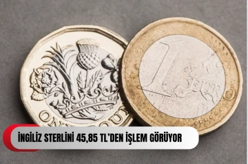  Sterlin 45,85, euro 37,80, dolar 36,40 TL’den işlem görüyor