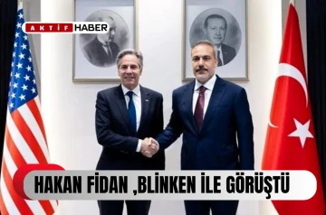  TC Dışişleri Bakanı Hakan Fidan, ABD Dışişleri Bakanı Antony Blinken ile bir araya geldi...