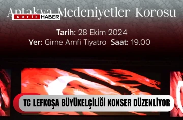 TC Lefkoşa Büyükelçiliği 29 Ekim Cumhuriyet Bayramı konseri düzenliyor...