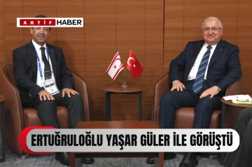  TC Milli Savunma Bakanı Güler, Dışişleri Bakanı Ertuğruloğlu ile görüştü