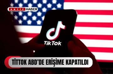  TikTok, ABD'de erişime kapatıldı...