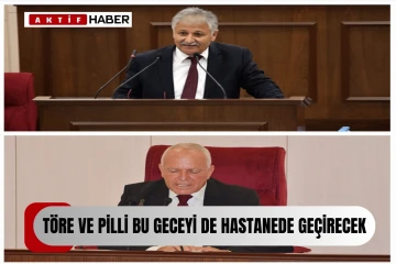  Töre ve Pilli bu geceyi de hastanede gözetim altında geçirecek...