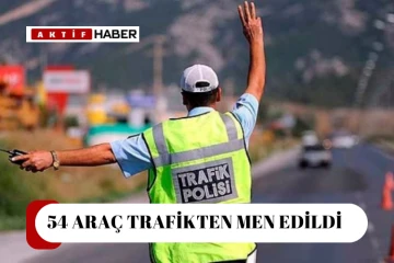 Trafik denetimlerinde 345 sürücü rapor edildi...