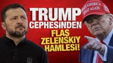 Trump cephesinden flaş Zelenskiy hamlesi! Siyasi muhalifleriyle görüştü