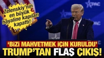 Trump'tan Avrupa Birliği çıkışı! "ABD'yi mahvetmek için kuruldu"