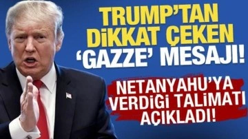 Trump'tan dikkat çeken 'Gazze' mesajı! 'Kıyamet kopar'