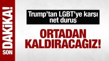 Trump'tan LGBT'ye karşı net duruş: Yapay yaftaları ortadan kaldıracağız!