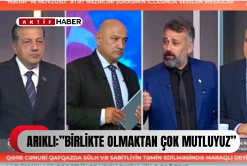  Türk-Bir Başkanı Arıklı Azerbaycan Devlet Televizyonu’nda KKTC’yi anlattı...