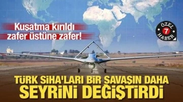 Türk SİHA'ları bir savaşın daha seyrini değiştirdi: Kuşatma kırıldı, zafer üstüne zafer!