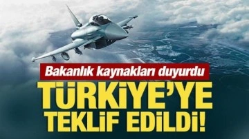 Türkiye 40 Eurofighter savaş uçağı için teklif aldı!