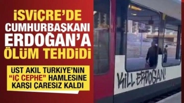 Türkiye'nin iç cephe hamlesi üst aklı çılgına çevirdi! İsviçre'de 'Kill Erdoğan'