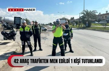 Ülke genelindeki denetimlerde 340 sürücü rapor edildi...