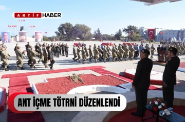 Yedek Subay Asteğmen ve Çavuş Celbi Ant İçme Töreni yapıldı...