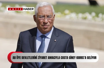  Yeni Avrupa Konseyi Başkanı Antonio Costa bugün Güney Kıbrıs’ta