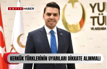 YTB Başkanı Eren: Kerkük Türklerinin uyarıları dikkate alınmalı