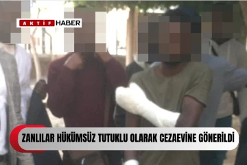 Zanlılar hükümsüz tutuklu olarak cezaevine gönderildi...